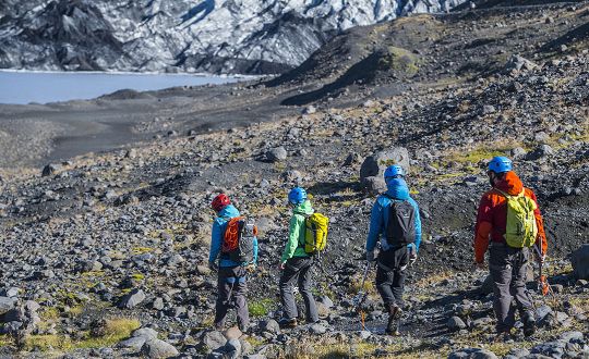 Private South Coast Tour and Glacier Hike