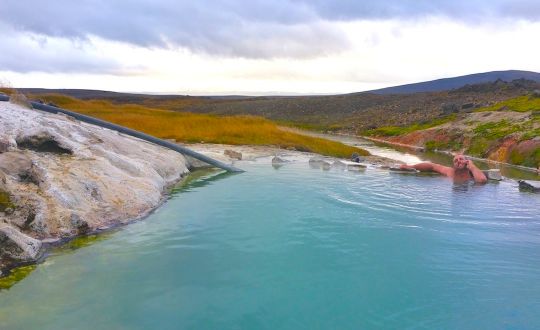 Hveravellir geothermal area and the Golden Circle