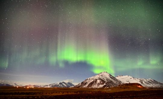 Northern lights in iceland